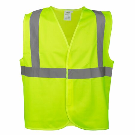 CORDOVA COR-BRITE Mesh Vests, Solid, Lime, 2XL V2212XL